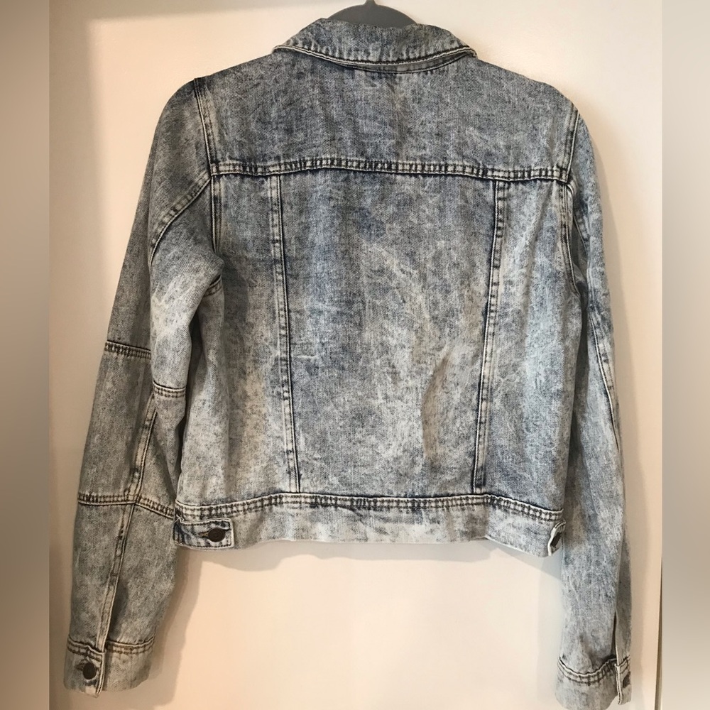 Free people Jean jacket SZ S - Picture 3 of 8